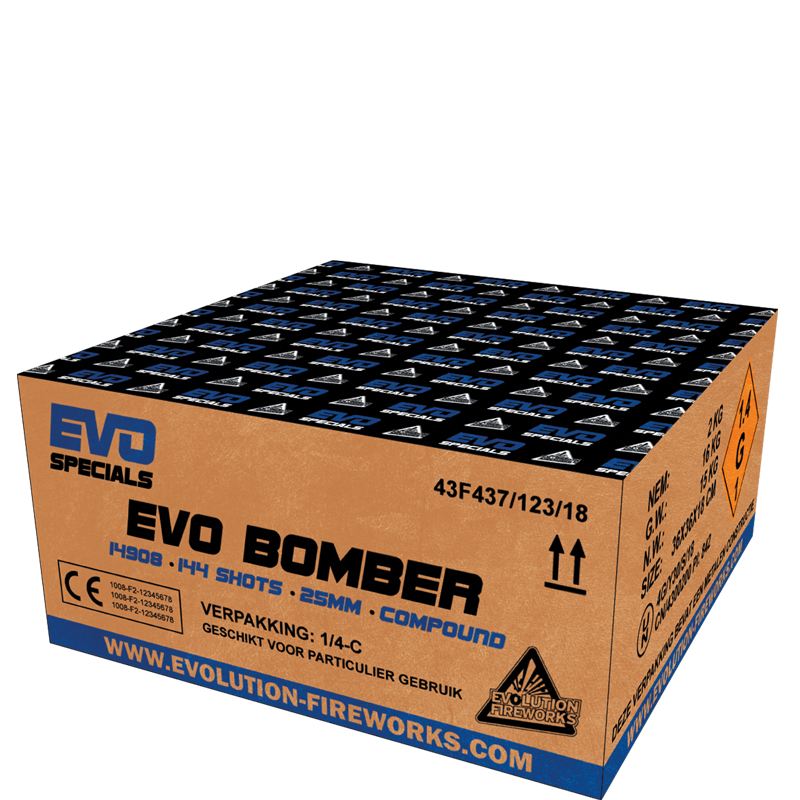 Evo Bomber (1,9 kg kruit)