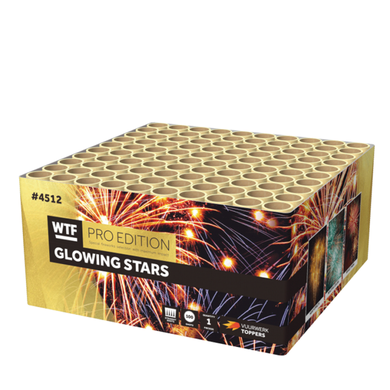 Glowing Stars (½ kg kruit) - Busscher Vuurwerk