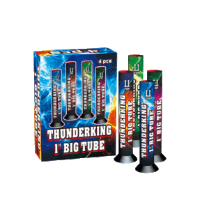 Thunderking 1" Big Tube (4 stuks)