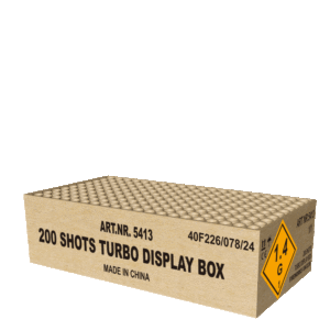 200 Shots Turbo Display Box (1 kg kruit)